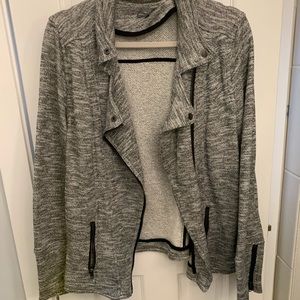 Market & Spruce Knit Moto Jacket